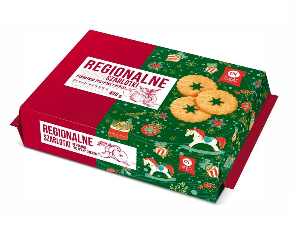 Cukry Nyskie Szarlotki 450g