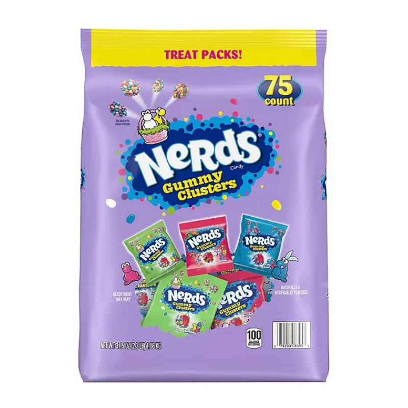 EASTER- Nerds Easter Gummy Cluster, Treat Packs 1.06kg