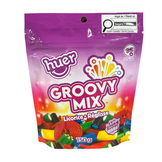 Huer Groovy Mix Licorice 150g