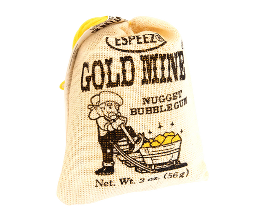Espeez Gold Mine Nugget Bubble Gum