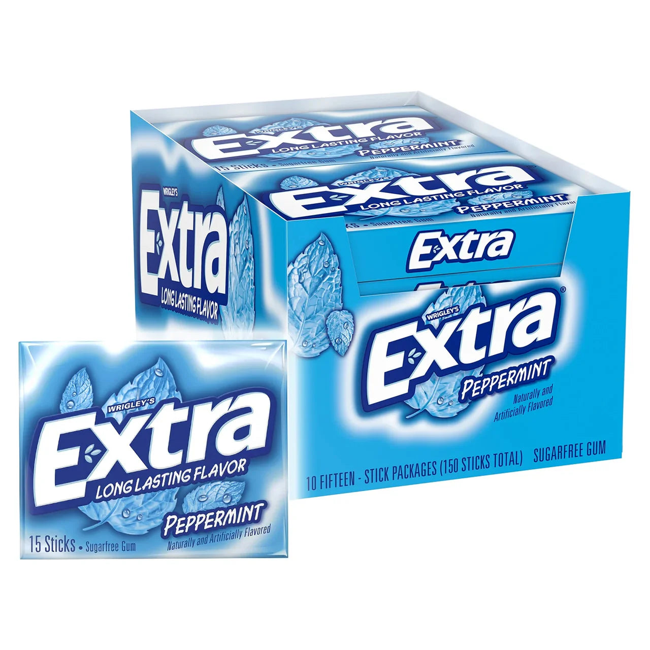 Wrigley's Extra Peppermint Gum - 10ct