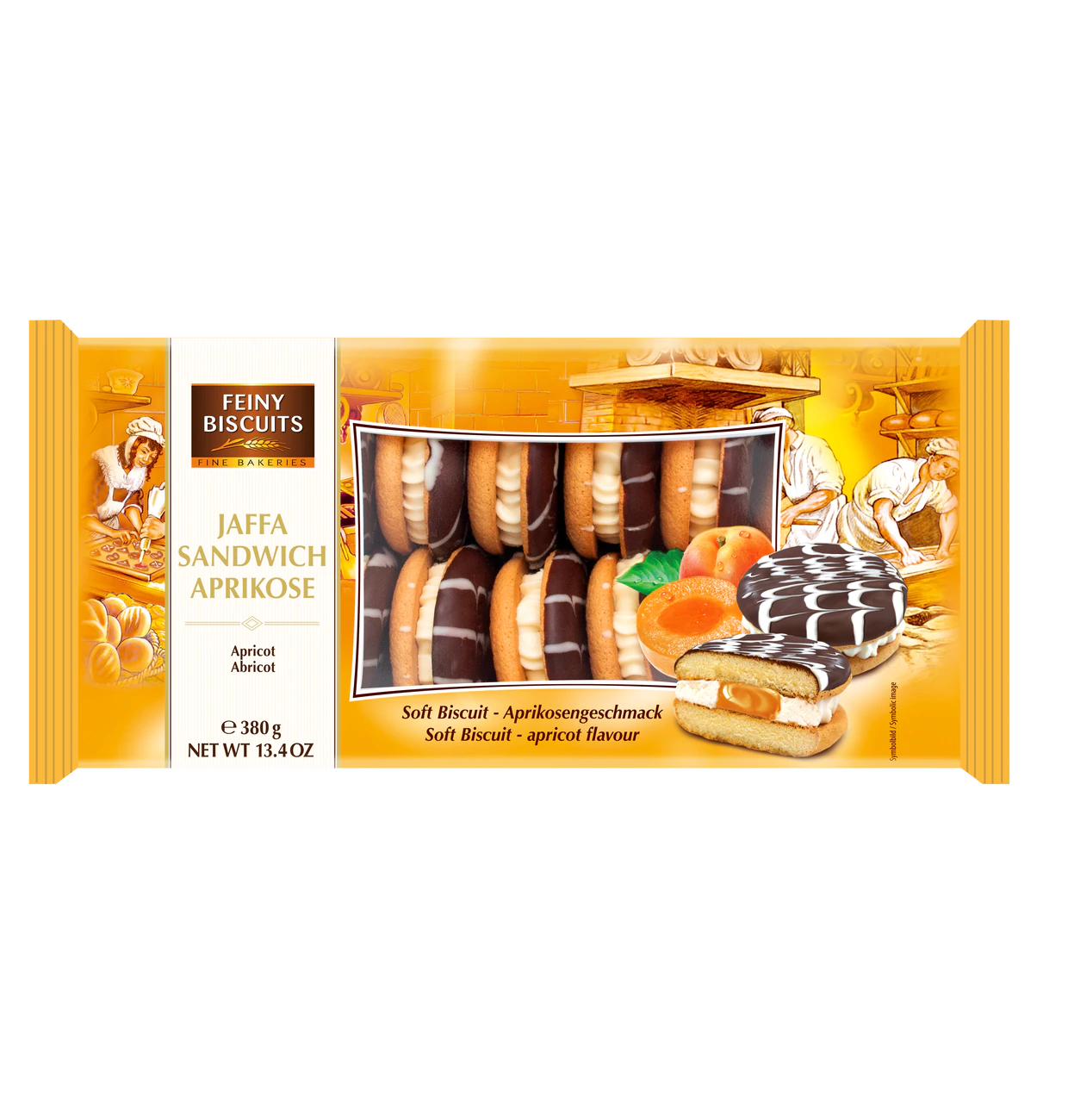 Fine Biscuits Apricot 380g