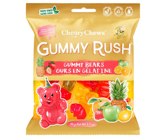 Cheery Chews Gummy Rush Gummy Bears
