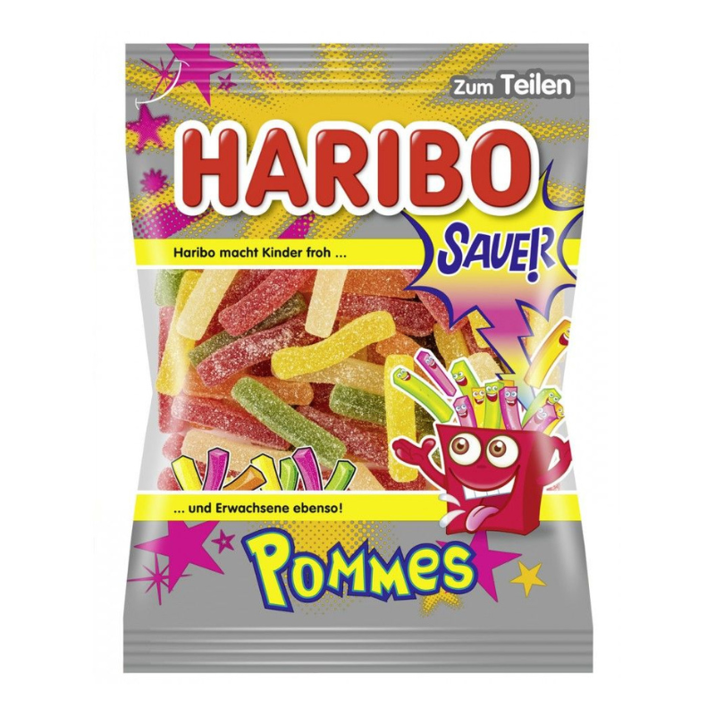 Haribo Sour fries 175g