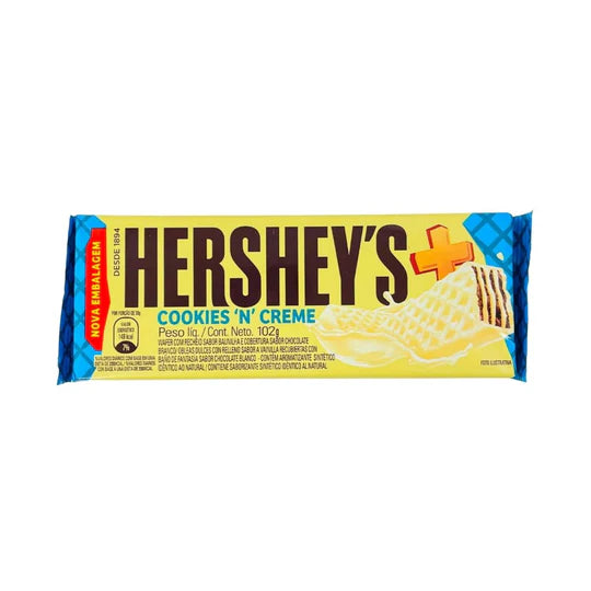 Hershey's - Brazil - Chocolate Wafer Bar 102g