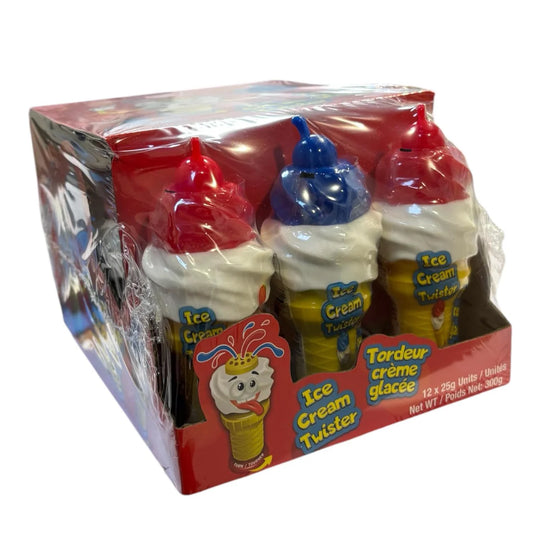 Exclusive Brands Ice Cream TwisterCandy - 12ct