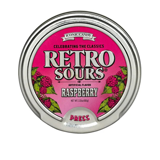 Iconic Candy - Retro Sours - Raspberry
