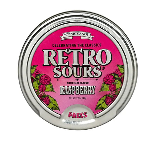 Iconic Candy - Retro Sours - Raspberry