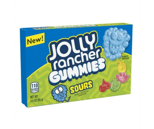 Jolly Rancher Gummies Sours Theater Box