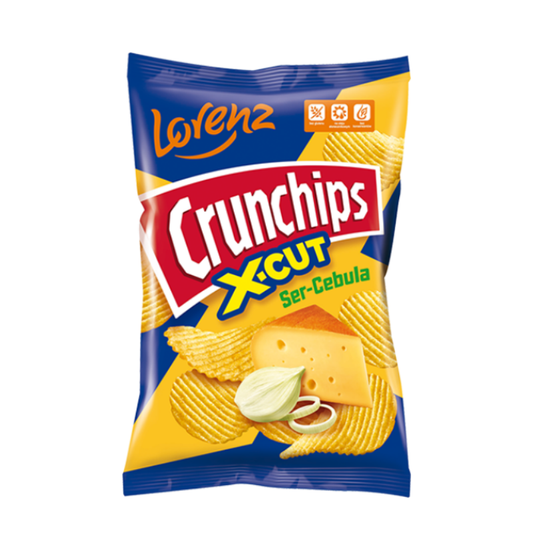 Lorenz Cheese onion 140g