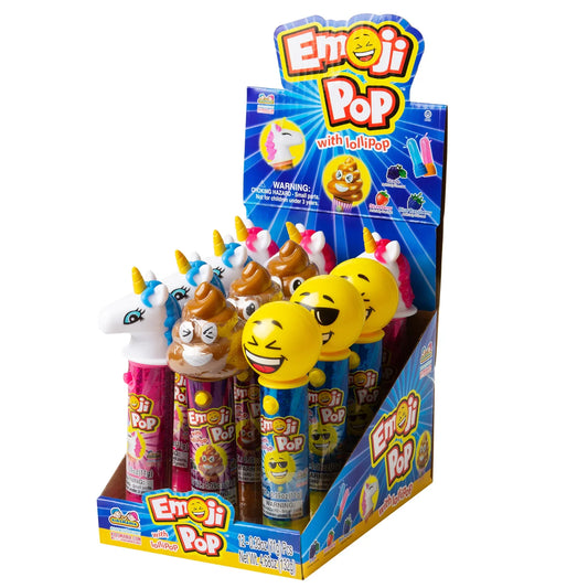 Regal Emoji Light Pop Candy - 12ct