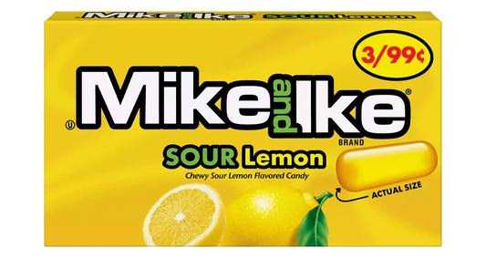 Mike & Ike Sour Lemon 22g