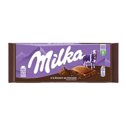 Milka Chocolate Bar - Chocolate Dessert - 100g