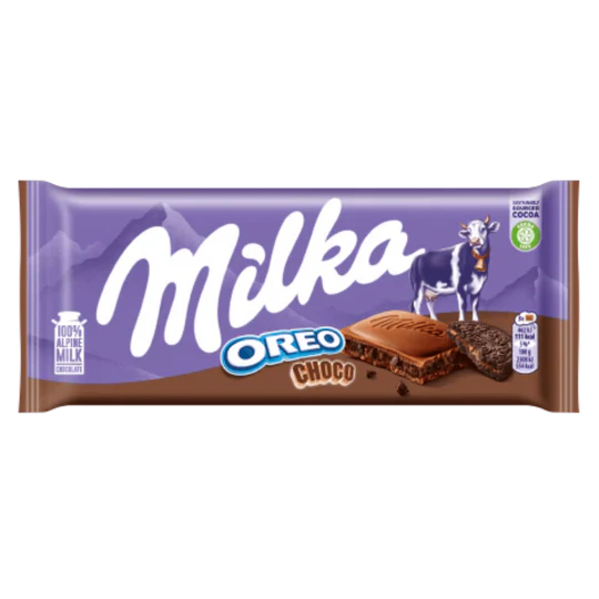 Milka Chocolate Bar - Oreo Brownie - 100g