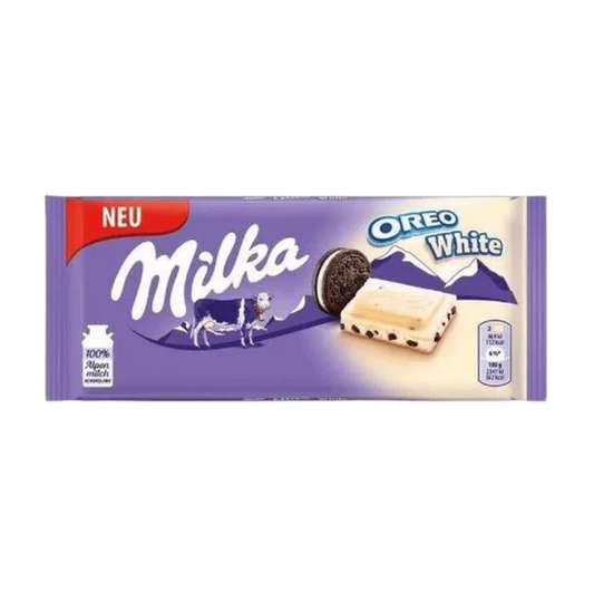 Milka Chocolate Bar - Oreo White - 100g