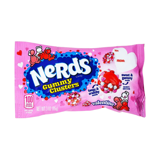 Nerds Clusters 85g - Valentine