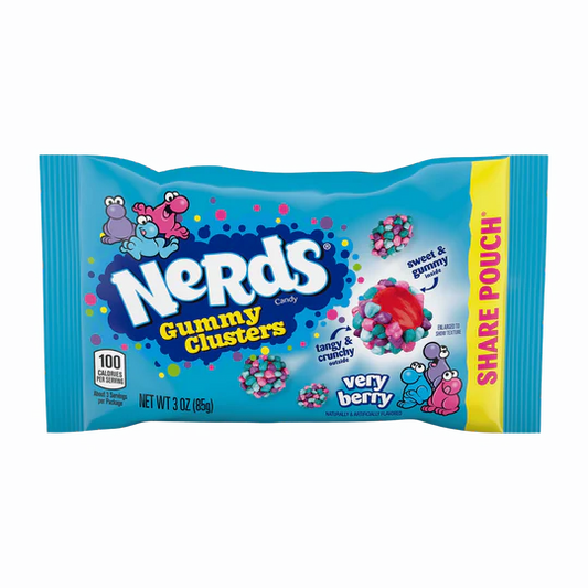Nerds Gummy Clusters Very Berry - 85g