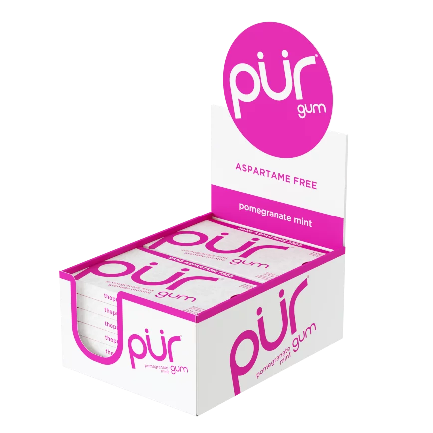 Pur Gum Spearmint Blister - 12ct
