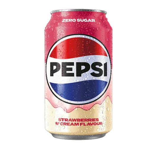 Pepsi - Zero Sugar - Strawberries 'N' Cream