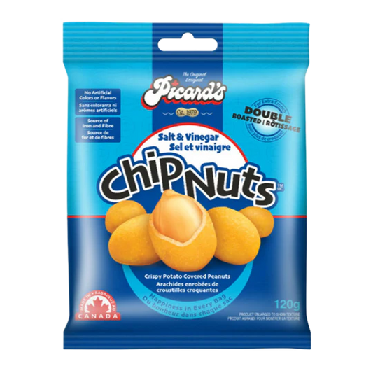 Picard's - Chip Nuts (80g) - Salt and vinegar