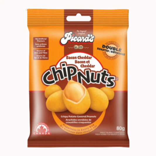 Picard's - Chip Nuts (80g) - Bacon et Cheddar