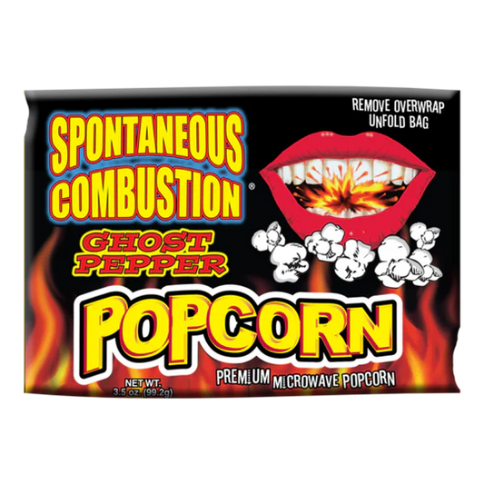 Popcorn Ass Kickin' (99.2g) - Spontaneous Combustion Ghost Pepper