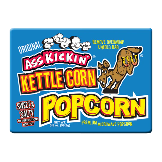 Popcorn Ass Kickin' (99.2g) - Kettle Corn - Sweet & Salty