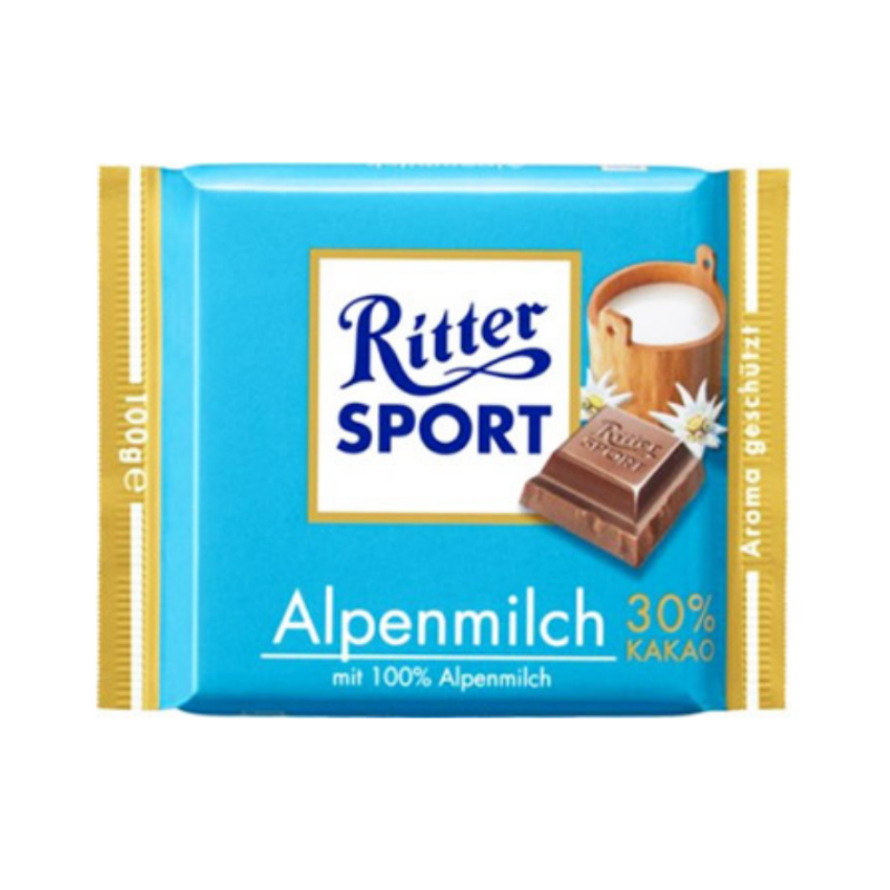 Ritter Alps milk 100g