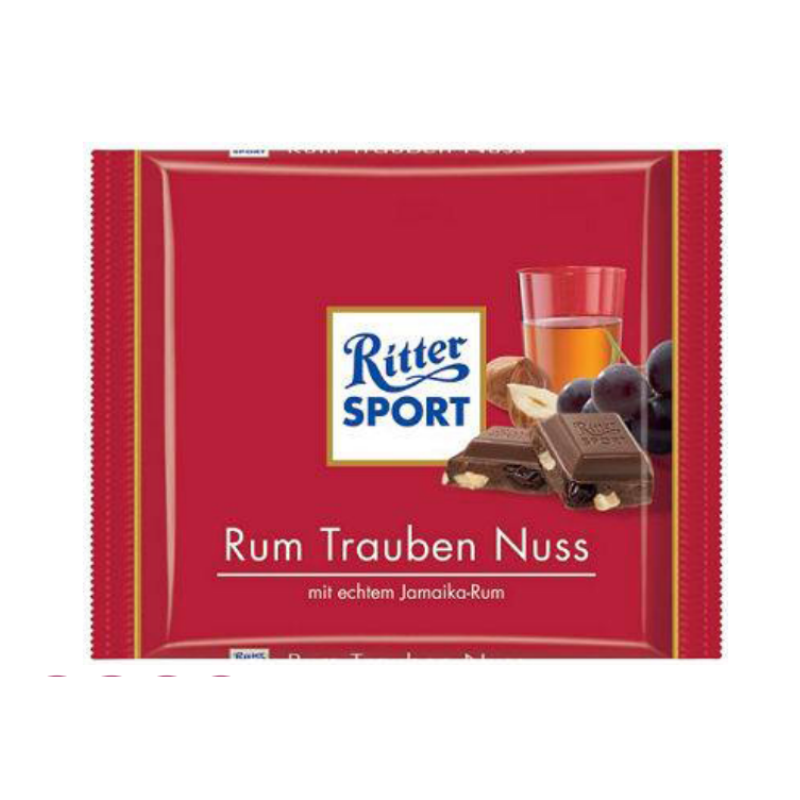 Ritter Rum raisin 100g