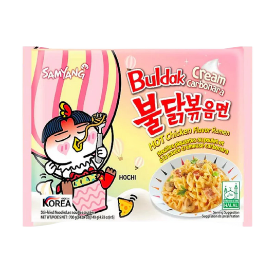 Samyang Buldak Ramen (140g) - Cream Carbonara