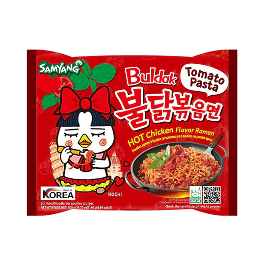 Samyang Buldak Ramen (140g) - Tomato Pasta