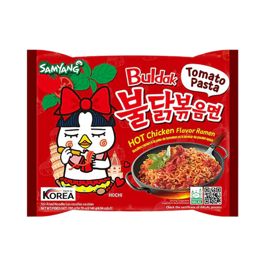 Samyang Buldak Ramen (140g) - Tomato Pasta