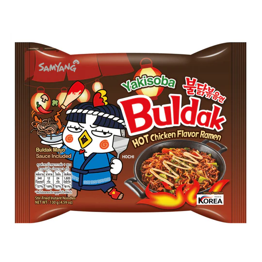 Samyang Buldak Ramen (140g) - Yakisoba