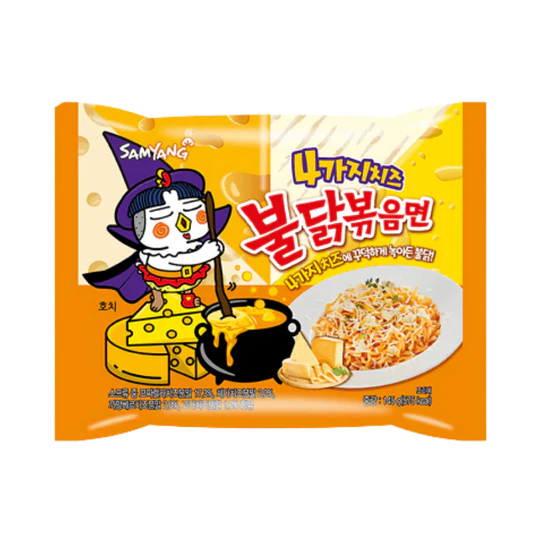 Samyang Buldak Ramen (140g) - Quattro cheese