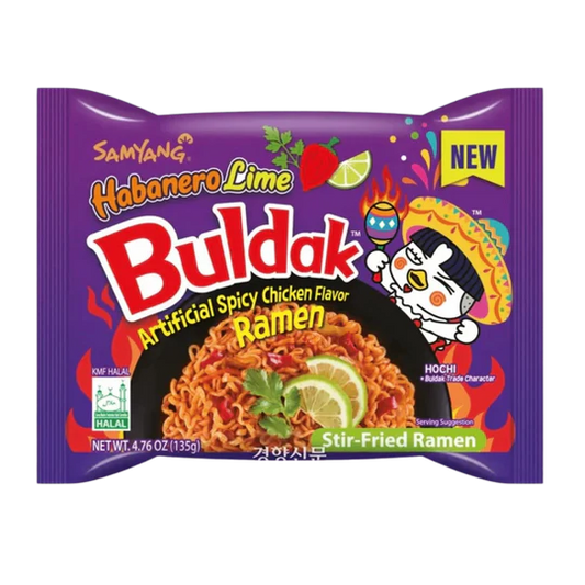 Samyang Buldak Ramen (140g) - Habanero Lime