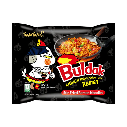 Samyang Buldak Ramen (140g) - Fried Chicken