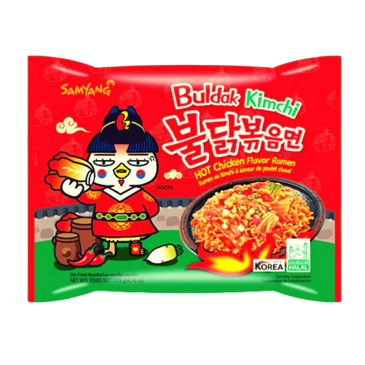 Samyang Buldak Ramen (140g) - Kimchi