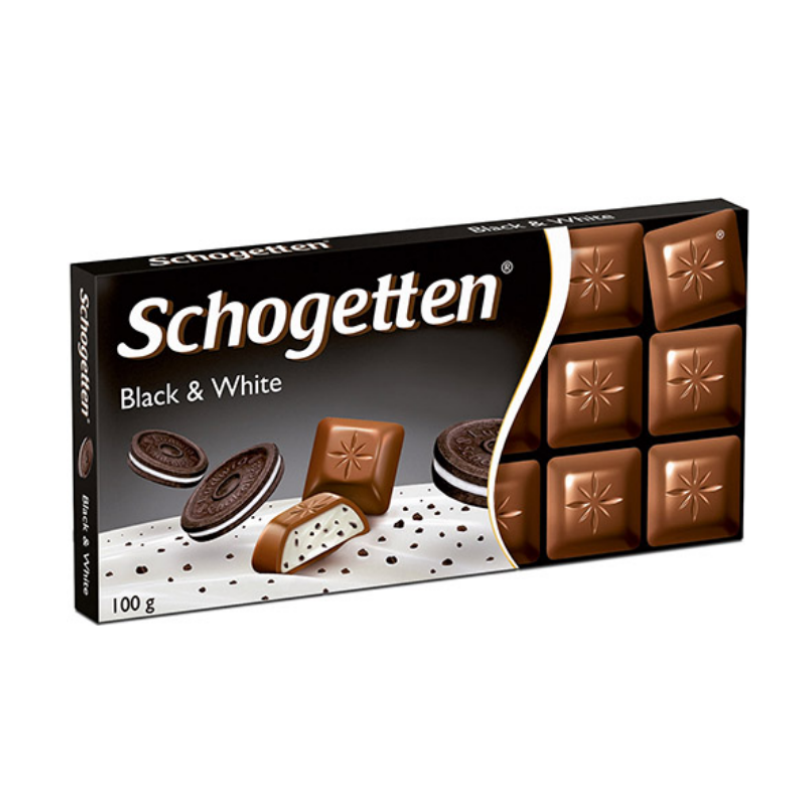 Schogetten Black & white 100g
