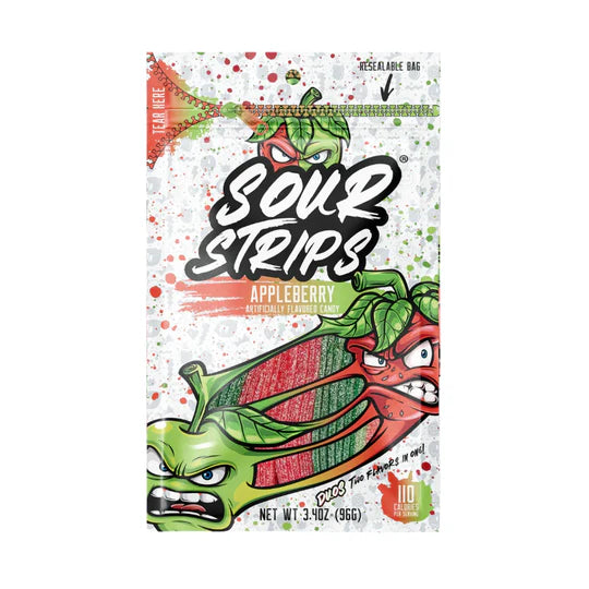 Sour Strips (96g) - Appleberry