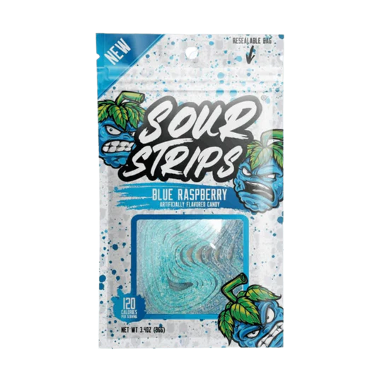 Sour Strips (96g) - Blue Raspberry