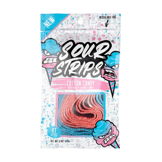 Sour Strips (96g) - Cotton Candy