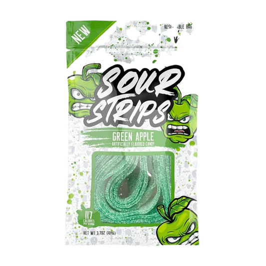 Sour Strips (96g) - Green Apple
