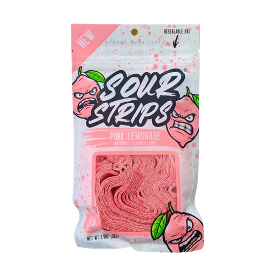 Sour Strips (96g) - Pink Lemonade