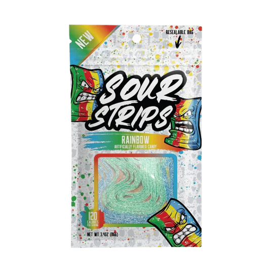 Sour Strips (96g) - Rainbow