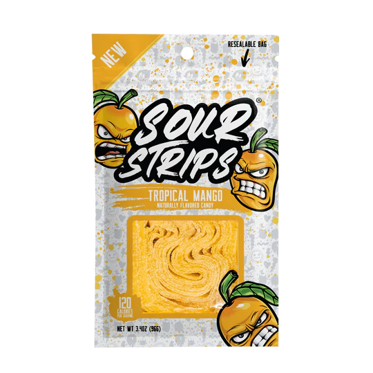Sour Strips (96g) - Tropical Mango