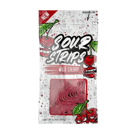 Sour Strips (96g) - Wild Cherry