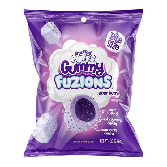 Stuffed Puffs - Gummy Fusion - Sour Berry 123g