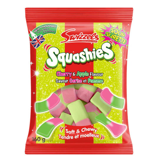 Swizzels - Squashies - 160g - Cerise & Pomme