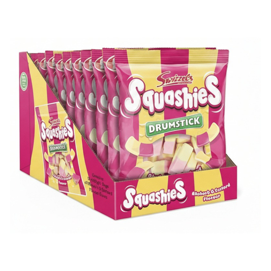 Swizzels Squashies - Rhubarb and Custard 120g