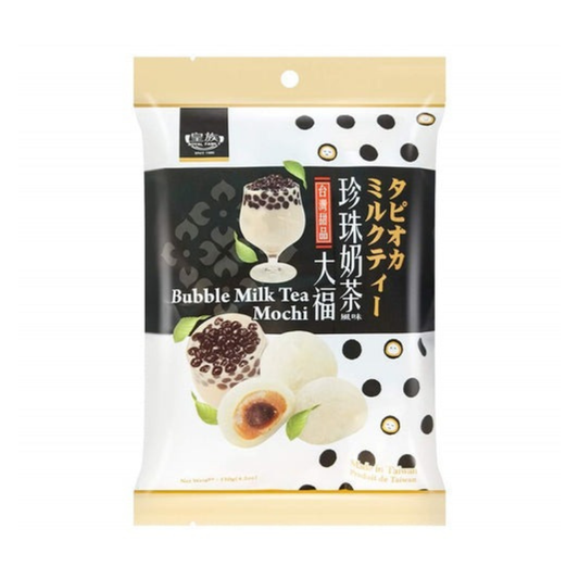 TAIWAN - Royal Family Bubble Milk Tea Mochi - Peg 119g